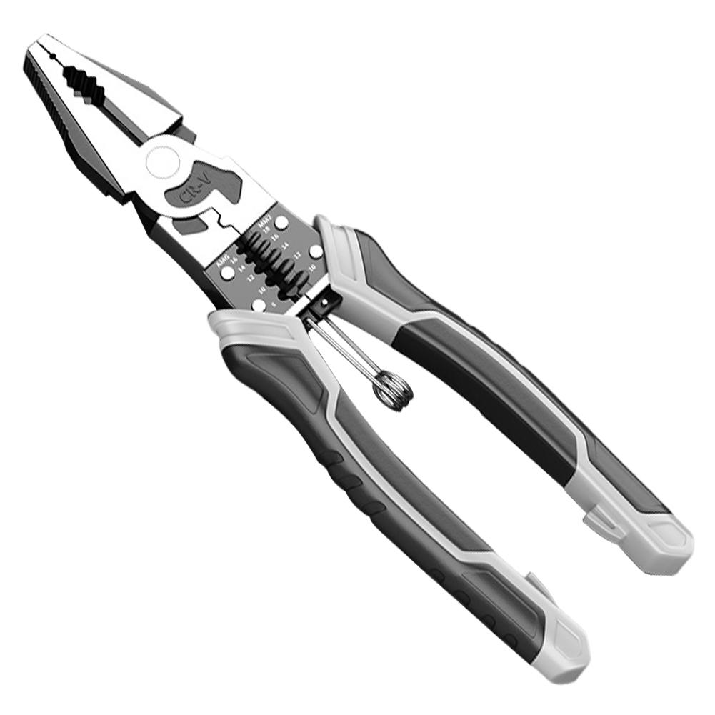 8/9inch Multifunctional Steel Wire Pliers Universal Wire Cutters Electrician Wire Pliers Professional Electrician Repair Tools