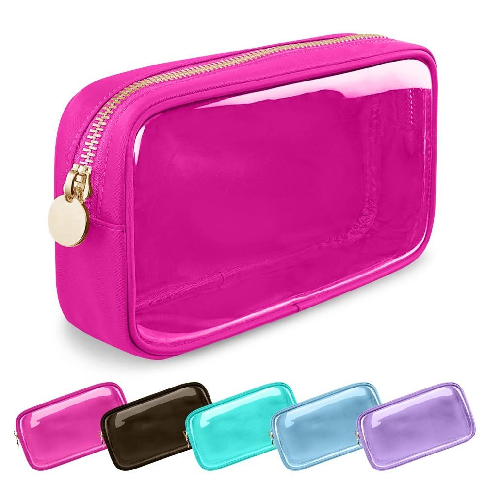 Прозрачная косметичка большой вместимости, косметичка, модная туалетная сумка, женская