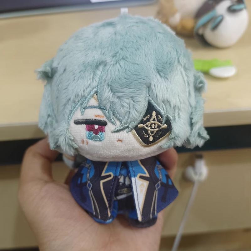 Игра Honkai Star Rail Мидей Плюшевые Куклы Брелок Мини 12см Подвеска на Рюкзак Плюшевые Куклы Анаксагор Плюшевые Игрушки Рождественский Подарок Фанаты