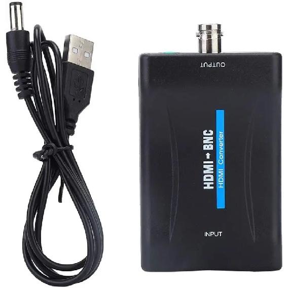HDMI-compatible to BNC Converter Display HD 1080P/720P Video Adapter Surveillance Monitor