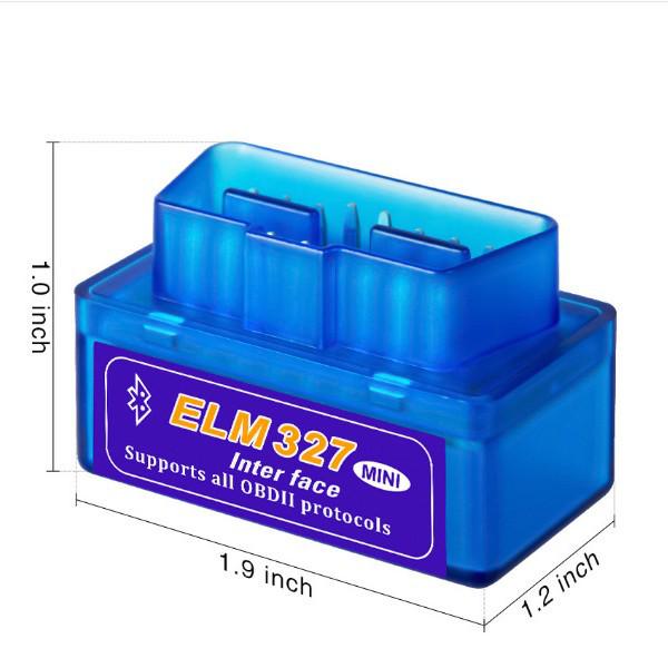 Модель C Двухрежимный Bluetooth 5.1 Мини ELM327 OBD Сканер, Совместимый с 9 протоколами