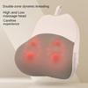 Многофункциональный массажер для шеи и спины, подушка для массажа поясничной поддержки, массажер для шейного отдела позвоночника, массаж всего тела с подогревом