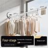 Folding Balcony Suction Cup Clothes Drying Rack
