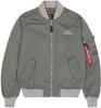 Winter Jacket Alpha Industries MA-1 TTC (126101) Vintage Green/silver