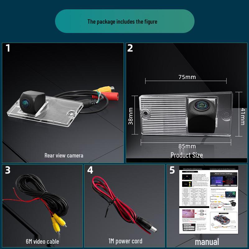 Kia Sportage MK2 2005-2006 Night Vision Rearview Camera