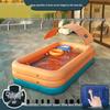 Nuoao Automatic Inflatable Canopy Pool for Kids and Family - Foldable Outdoor Swimming Pool