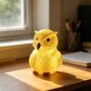 Yousheng Светодиодный ночник-сова Маленькая смоляная сова Прикроватная лампа 3D птица Настольная лампа для спальни гостиной столовой детской офиса Домашний декор