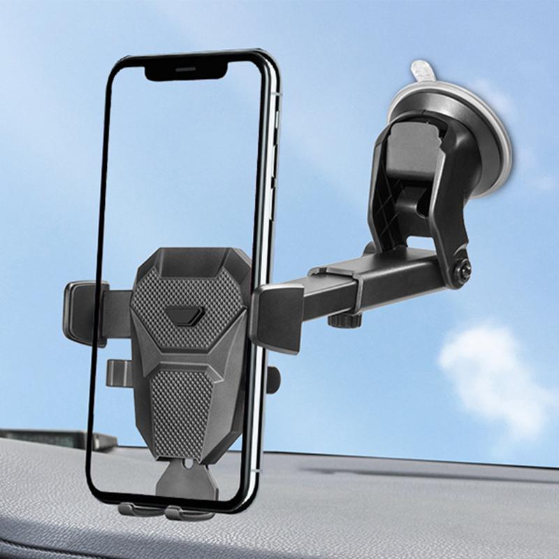 Sucker Car Phone Holder Mount Stand GPS Telefon Mobile Cell Support For iPhone 13 12 11 Pro Xiaomi Huawei Samsung