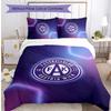 Austria Wien FC Printed 3PCS Bedding Set Breathable Duvet Cover with Pillowcases Decorative Bed Linen for Bedroom Home