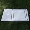 Grey Flame Retardant Rug Fiberglass Camping Protection Rug Picnic Fire Blanket  Outdoor Protection
