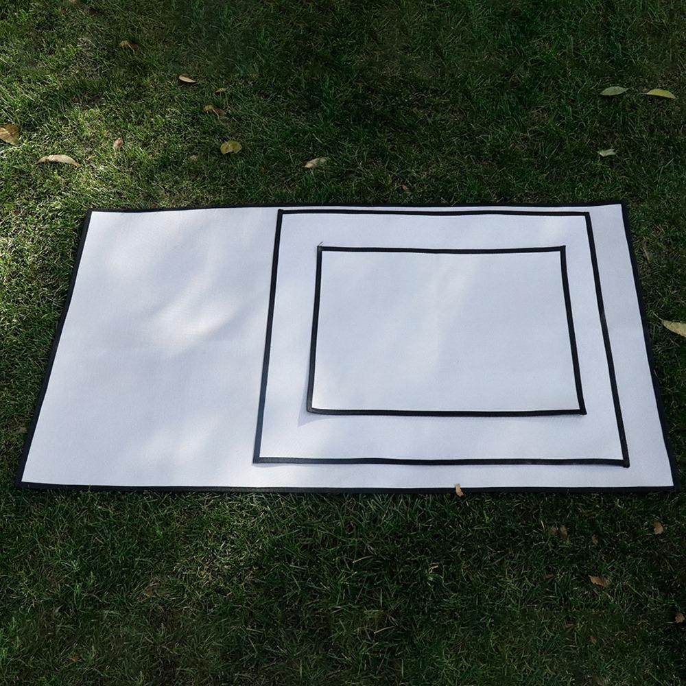 Grey Flame Retardant Rug Fiberglass Camping Protection Rug Picnic Fire Blanket  Outdoor Protection