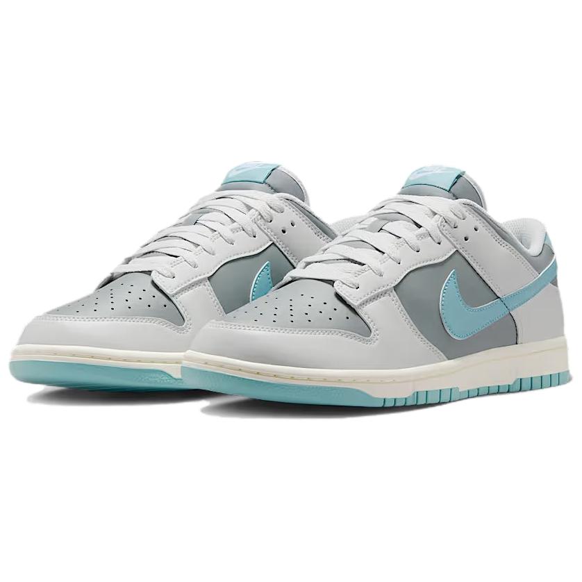 Nike Dunk Low Photon Dust Denim Turquoise Men Sneakers Grey Smoke-Grey Sail HF5441-001