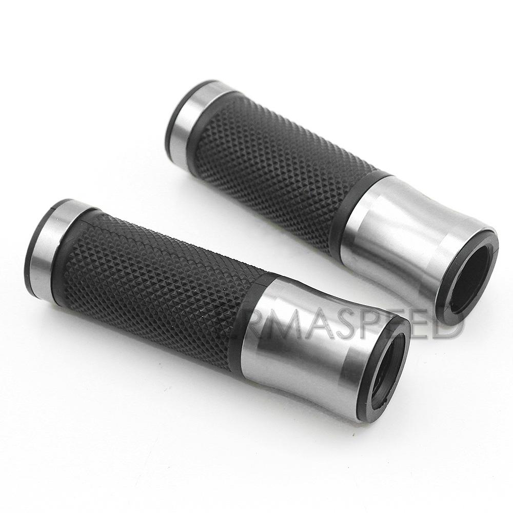 1 пара 7/8 "22 мм универсальные ручки для мотоциклов, алюминиевые и резиновые ручки с ЧПУ, ручка для мотоцикла, ручка дроссельной заслонки, гоночный мотокросс