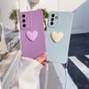 A 15 25 35 55 Love Heart Lanyard Silicone Case For Samsung Galaxy A15 A25 A35 A55 A14 A24 A34 A54 5G A04s Camera Cover A53 A52