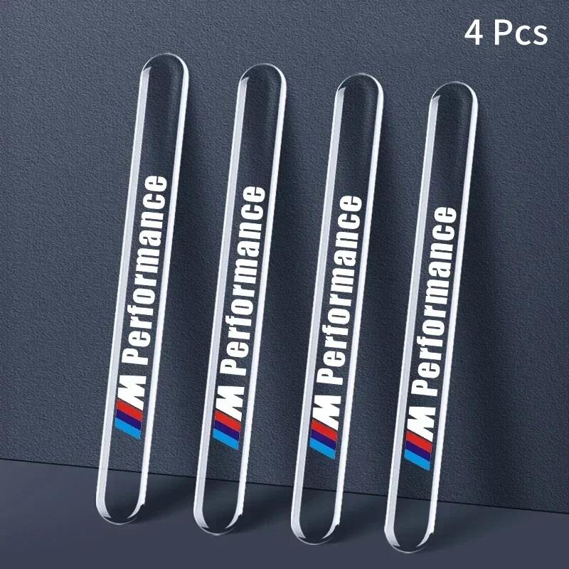 4pcs Car Door Handle PVC Protective Film Bowl Anti Scratch Sticker For BMW E46 E85 E60 F10 E39 F30 E36 F20 E87 E90 E70 X3 X5