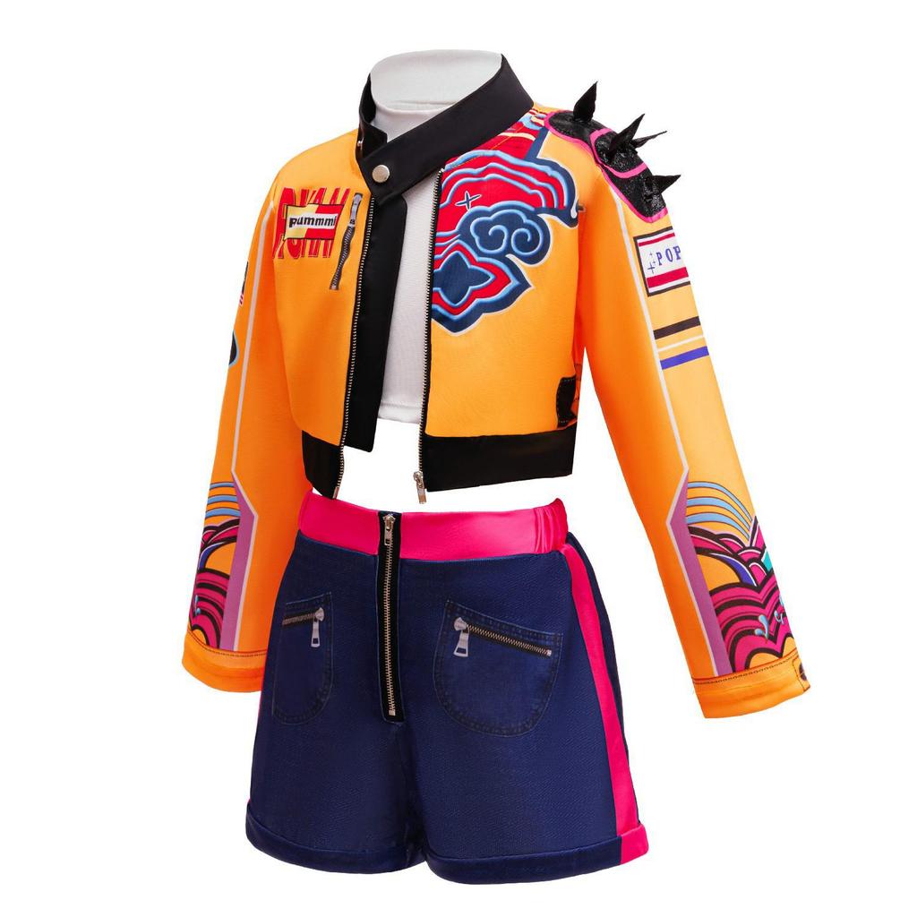 Косплей-костюм для девочек в стиле Руми, команда Охотников на демонов K-POP - BB24