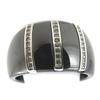 Silver Ring 'Sissi' Black (ceramic)