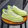 2024 Новые дышащие парусиновые туфли, дышащие и универсальные зеленые повседневные туфли для сноуборда, модная мужская спортивная обувь, размер 39-44