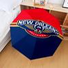 Pelicans Team Spirit Umbrella Folding umbrella, automatic umbrella 8-Frame for Travel, camping Use Gift for Halloween Christmas