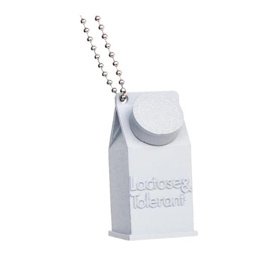 1/2 шт., держатель для таблеток, переносящих лактозу и таблетки, брелок, компактная коробка, дизайн коробки для молока, брелок, рюкзаки, кошельки, аксессуары