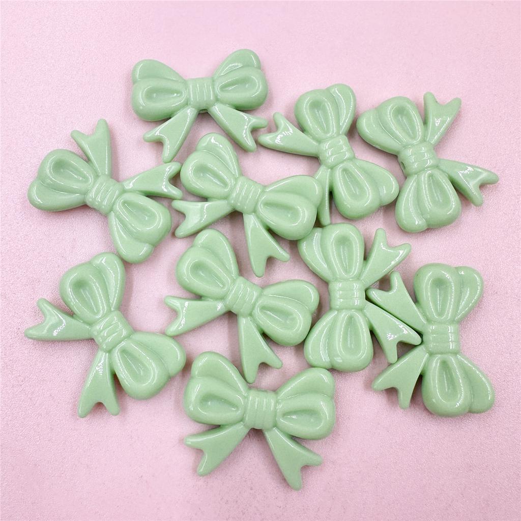 Очарование желе Цветной аксессуар Материал DIY Аксессуар Галстук-бабочка Бусины Материал ручной работы Ювелирные аксессуары Шпилька Орнамент 5 шт. 22,5*29 мм