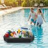 Multi-Hole Floating Drink Rack Multi-Function Drink Floating Tray Cup Holder  Swimming Pool