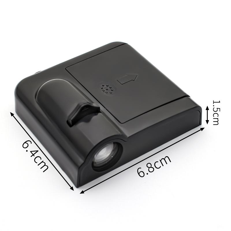 2026 Hot Car Sticker Led HD Car Door Welcome Light Logo Laser Car Door Projector Lamps For Peugeot 3008 508 408 206 CRZ 1008 400