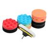 Car Polishing Pad Paint Care 12pcs/set Sponge Car Polisher Waxing Pads Buffing Kit 12.5cm Buffer Drill Wheel Polisher Accessories
