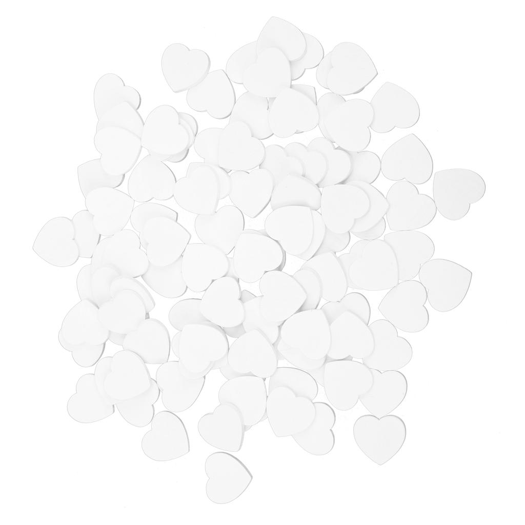 100 шт. Деревянная щепа 20 мм в форме сердца DIY поделки деревянные украшения для праздника свадьбы