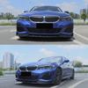 Комплект переднего сплиттера-спойлера Sport для BMW 3 серии G20/G28 2020-2022.