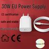 Быстрое зарядное устройство EU PD30W для iPhone 15-17, сертифицировано CE