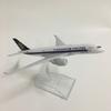 Джейсон Туту 16 см Модель самолета Singapore Airlines Airbus A350 Литой металл Масштаб 1/400