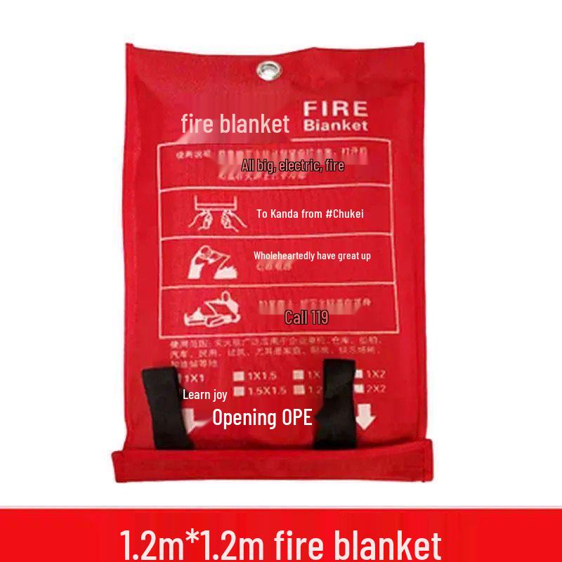 Commercial Kitchen Fire Blanket - Fire Safety & Escape Tool