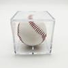 3 шт. Витрины для бейсбольных мячей Высокая прочность Пыленепроницаемые Прозрачные Защищенные от УФ-лучей Витрины-подставки для бейсбольных мячей