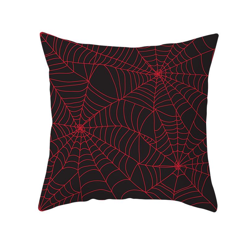 New Halloween Pumpkin Pillow Cover Home Peach Skin Home Decoration Supplies Cushion Waist Pillow Cover