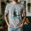 New Summer Unisexs 100 Pure Cotton TShirt Id Rather Be Skiing Ski Enthusiast Winter Adventure Casual Breathable Short Sleeve
