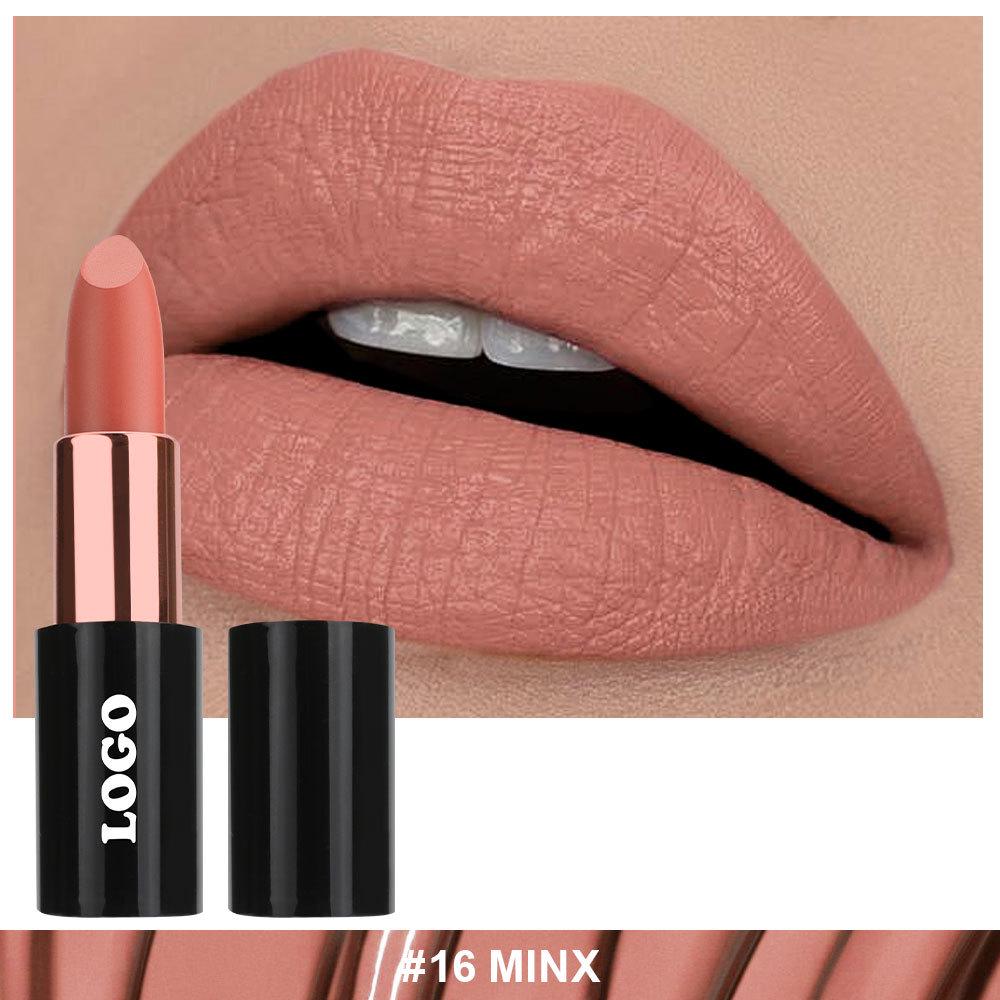 Водостойкая и не отпечатывающаяся матовая помада: Стойкая, Не выцветающая, Не липкая формула.