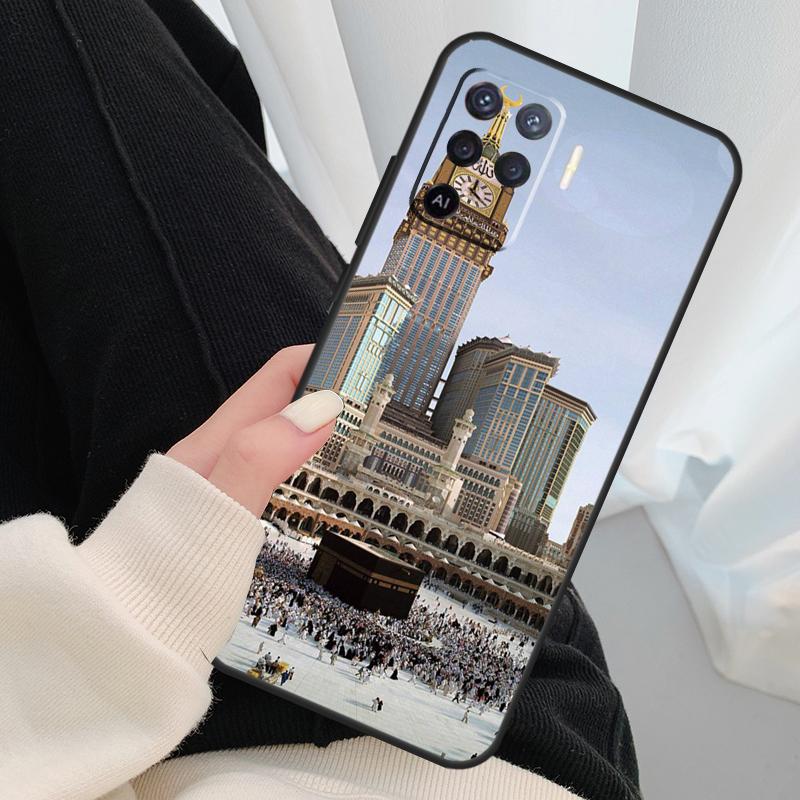 Чехол Святая мечеть Мекка для Oppo A40 A60 A80 A5 Pro A15 A16 A17 A57 A77 A94 A74 A54 A76 A96 A18 A38 A58 A78 A98