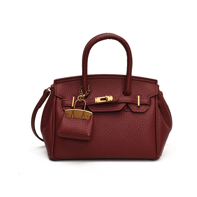 Модная Платиновая Сумка Женская Осенне-Зимняя Простая Повседневная Универсальная Сумка-мессенджер в Иностранном Стиле