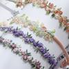 Anti-slip Floral Bra Straps Elastic Lingerie Strap Belt Soft Shoulder Straps  Wedding Party Dress