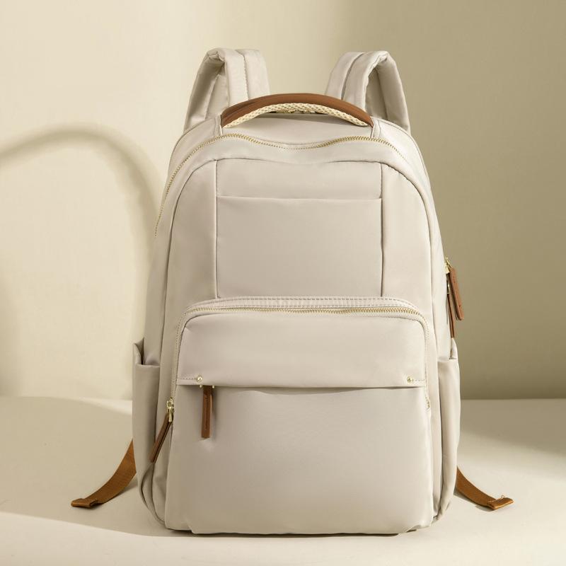 Женский рюкзак, простой холщовый дорожный рюкзак, большая вместимость, сумка для компьютера, студенческая сумка