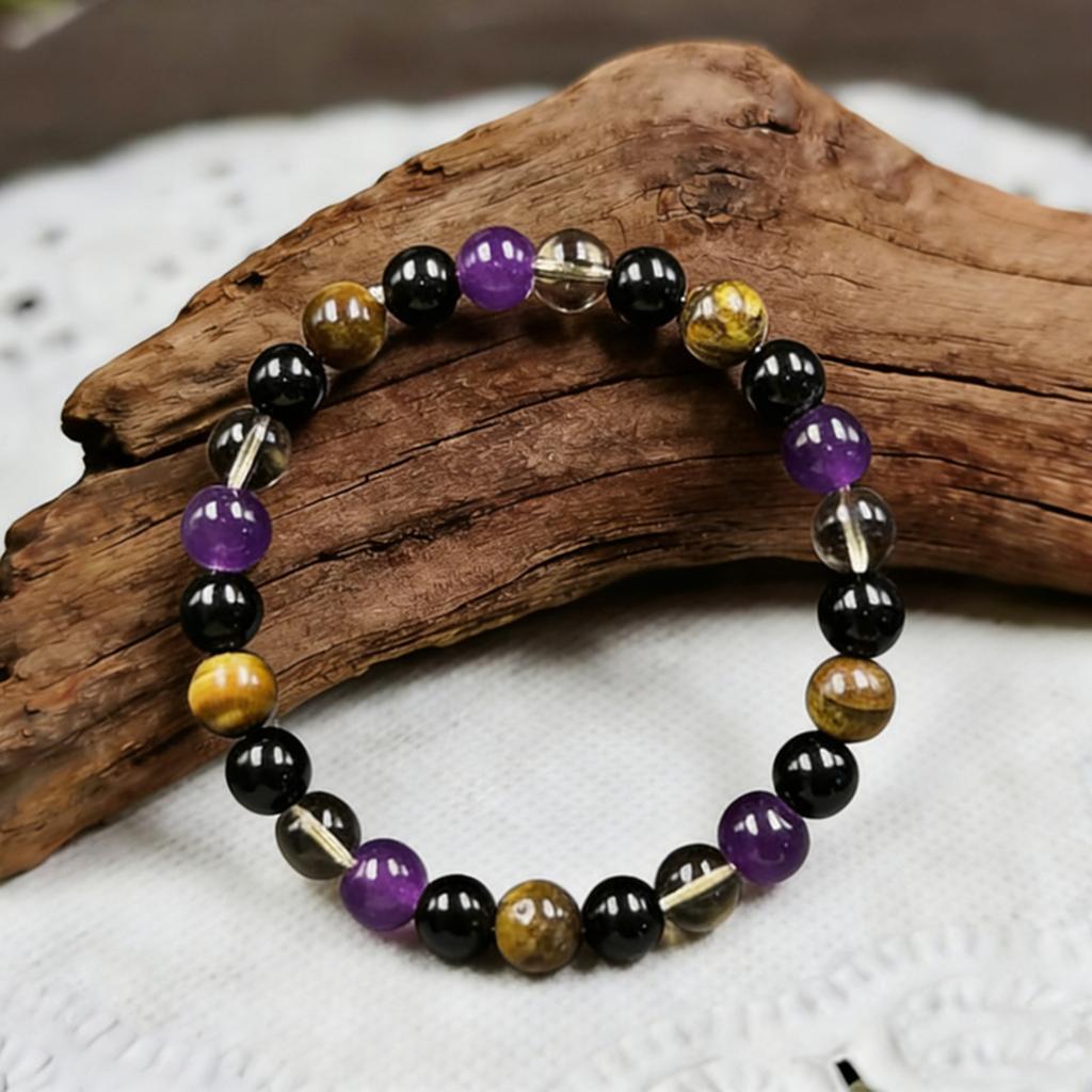 Браслет из бусин, Винтажный многоцветный картонный браслет с застежкой-лобстером, Ювелирное изделие