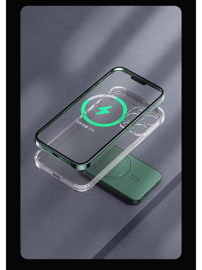 Магнитный беспроводной внешний аккумулятор MagSafe мощностью 22,5 Вт - 10000 мАч, сверхбыстрая зарядка, новинка