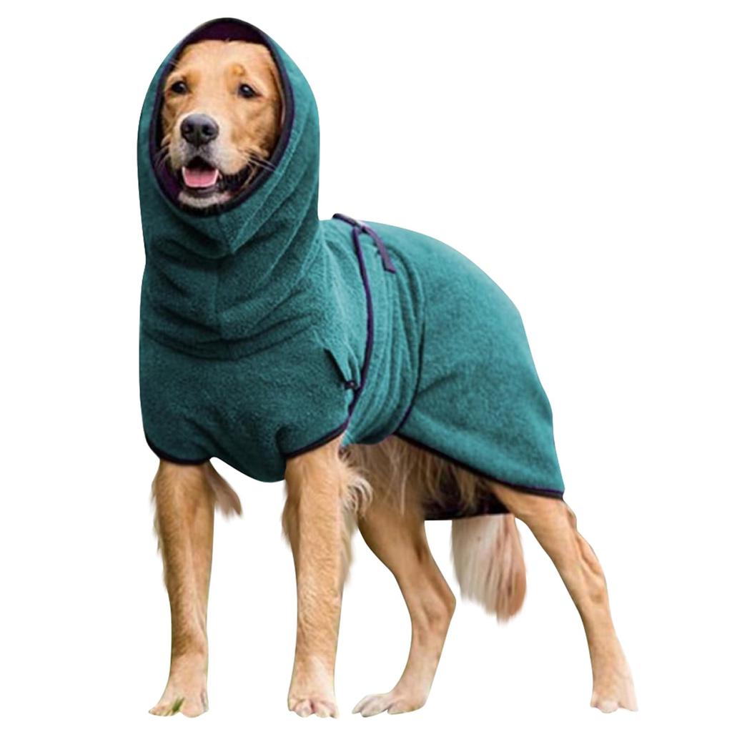 Пуловер, одежда для домашних животных, бархатная утолщенная теплая однотонная одежда с капюшоном для собак