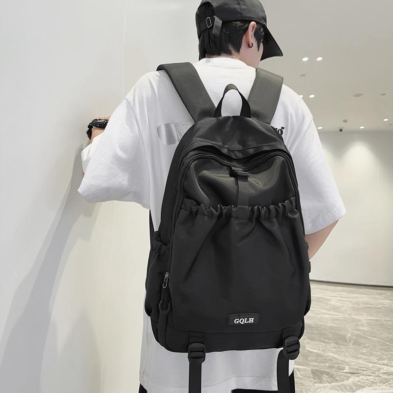 Повседневный рюкзак Простой Большой вместимости Дорожный рюкзак Модный Школьный рюкзак для старшеклассников и студентов