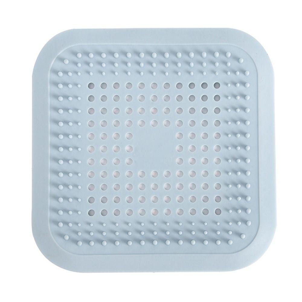 Leakage-proof Floor Drain Cover Silicone Sink Hair Filter Practical Sewer Deodorizer Bathroom