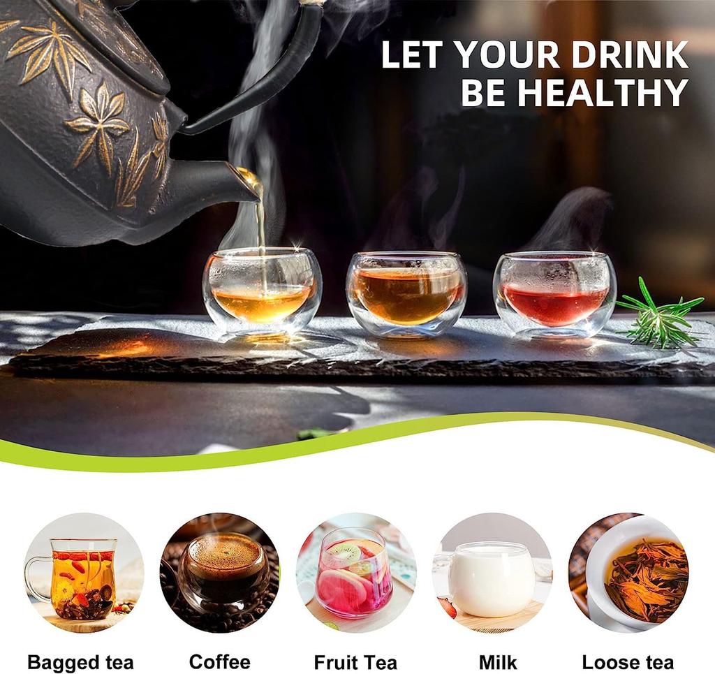 Чугунный чайник Не требующий глажки с индукционным нагревом Золотой кленовый лист 800 мл Чайник, Эмаль, Добавка, Ситечко, Приготовление, Нагрев, Стильный, Дизайн,