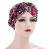 New Women's Hair Care Islamic Jersey Head Scarf Milk Silk Muslim Hijab Beads Braid Wrap Stretch Turban Hat Chemo Cap Head Wrap