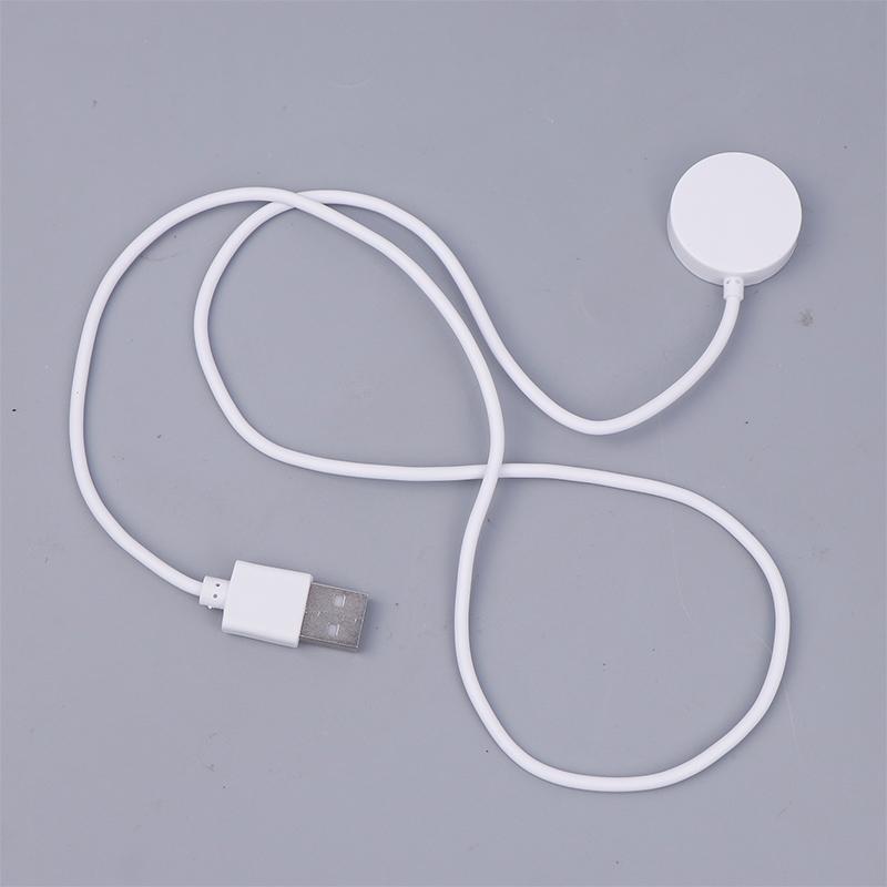 1 шт. Белое зарядное устройство для часов, зарядные кабели, USB-зарядное устройство, магнитное беспроводное зарядное устройство