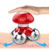 Massage Tool Home Use Body Care Tool Mini Massager with 3 Kneading Massage Heads Vibrating Massager